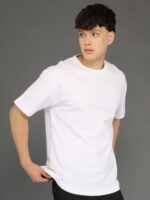 Men's Luxury Pima Cotton Oversized White T-Shirt, Soft, Lightweight, Everyday Comfort - Image 3