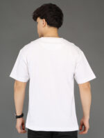 Men's Luxury Pima Cotton Oversized White T-Shirt, Soft, Lightweight, Everyday Comfort - Image 4