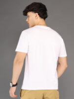 Men's Luxury Pima Cotton Round Neck White T-Shirt, Soft, Lightweight, Everyday Comfort - Image 4