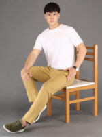 Men's Luxury Pima Cotton Round Neck White T-Shirt, Soft, Lightweight, Everyday Comfort - Image 3